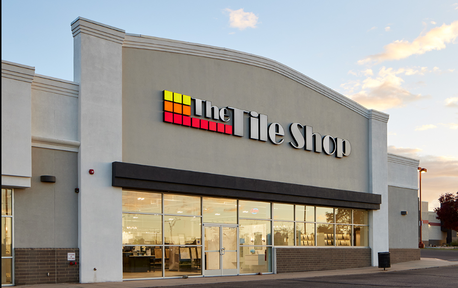 The Tile Shop anniversary gift showroom